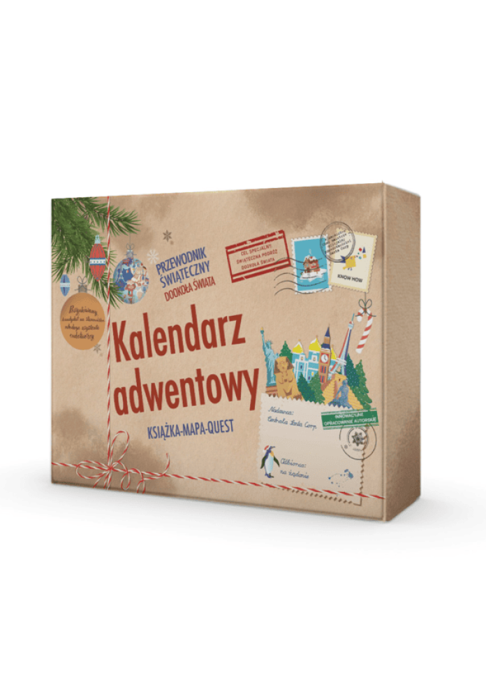 Kalendarz adwentowy Przewodnik dookoła świata
